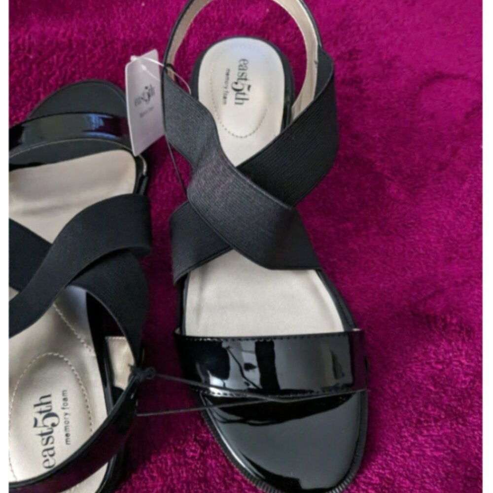 Black Sandals size 8.5